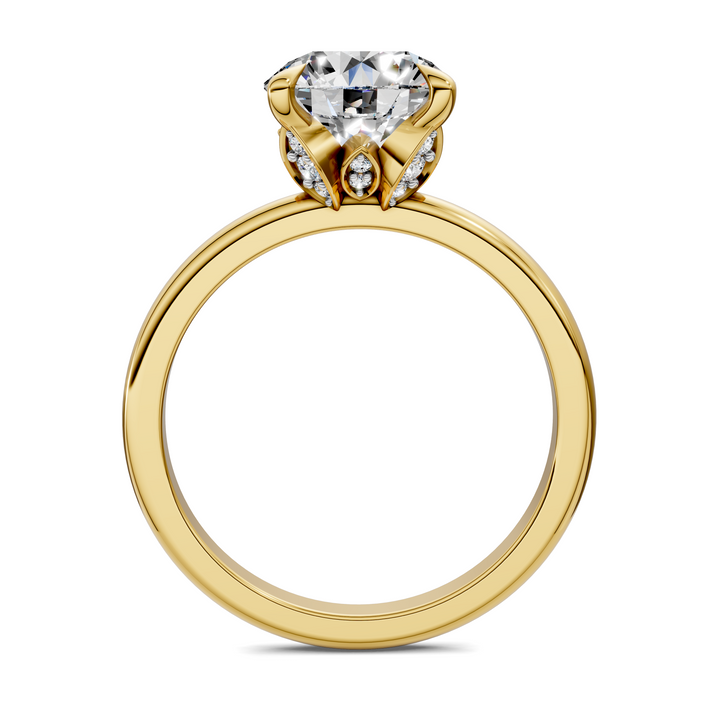 Solana Leaf Accent Ring