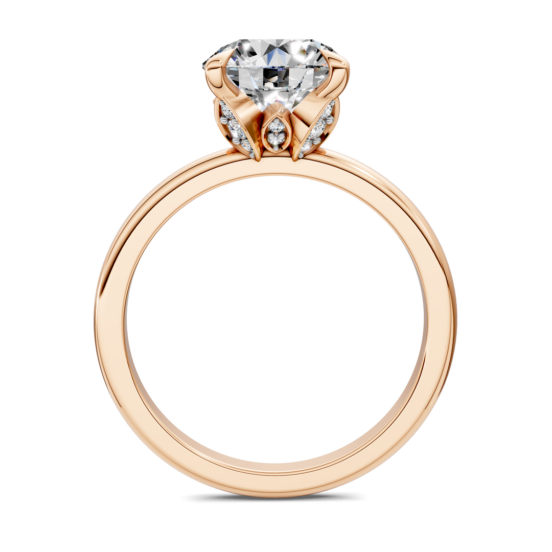 Solana Leaf Accent Ring