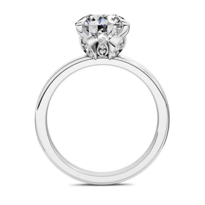 Solana Leaf Accent Ring