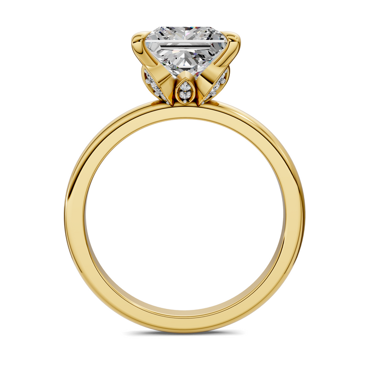 Solana Leaf Accent Ring