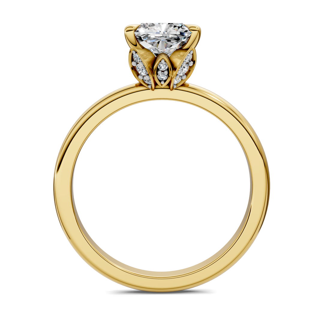 Solana Leaf Accent Ring