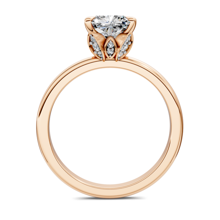 Solana Leaf Accent Ring