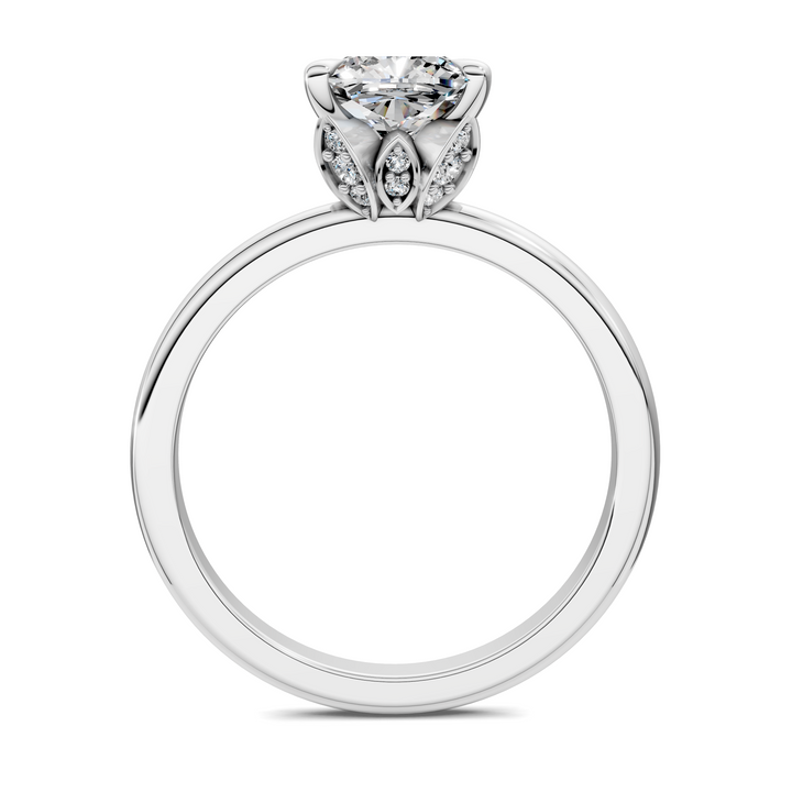 Solana Leaf Accent Ring