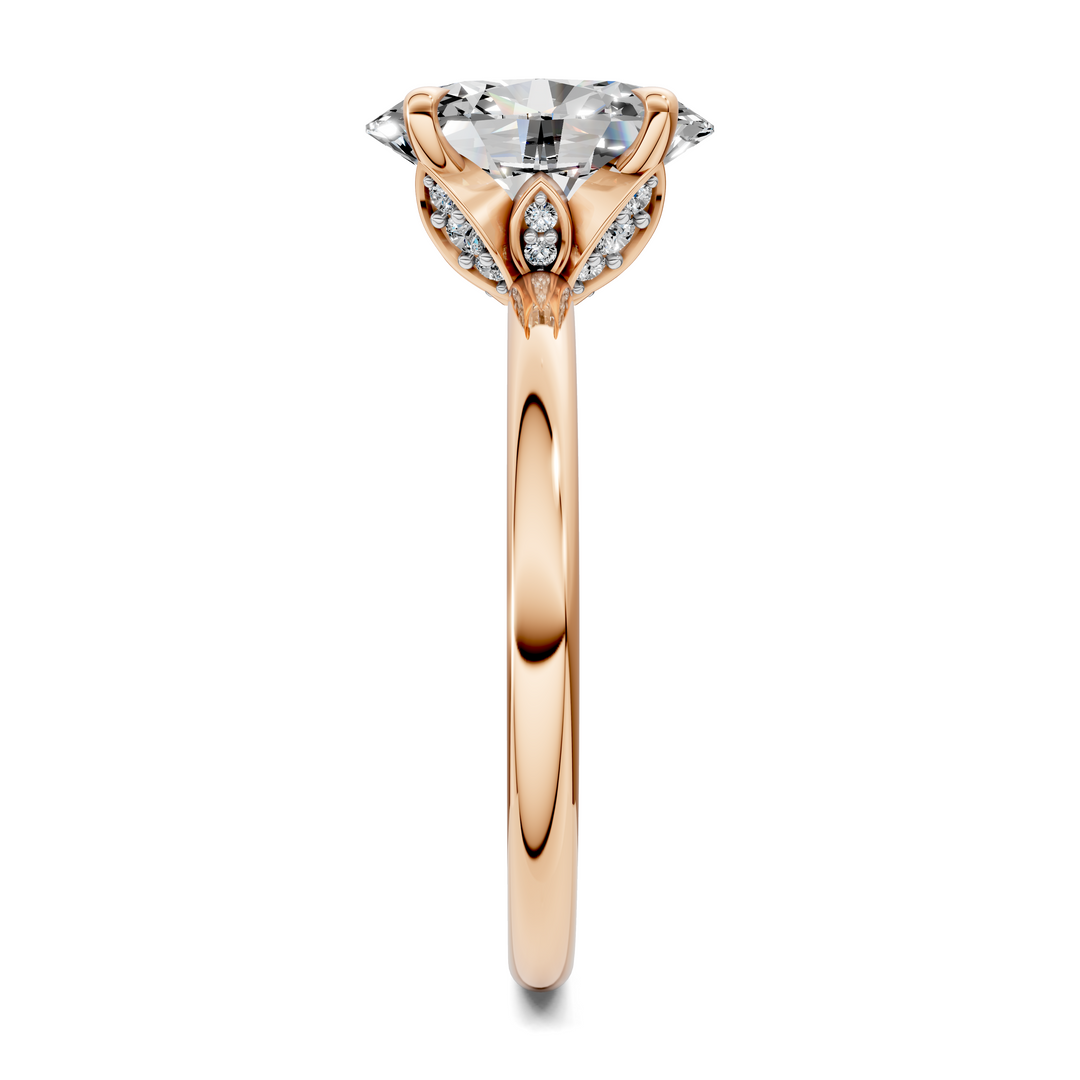 Solana Leaf Accent Ring