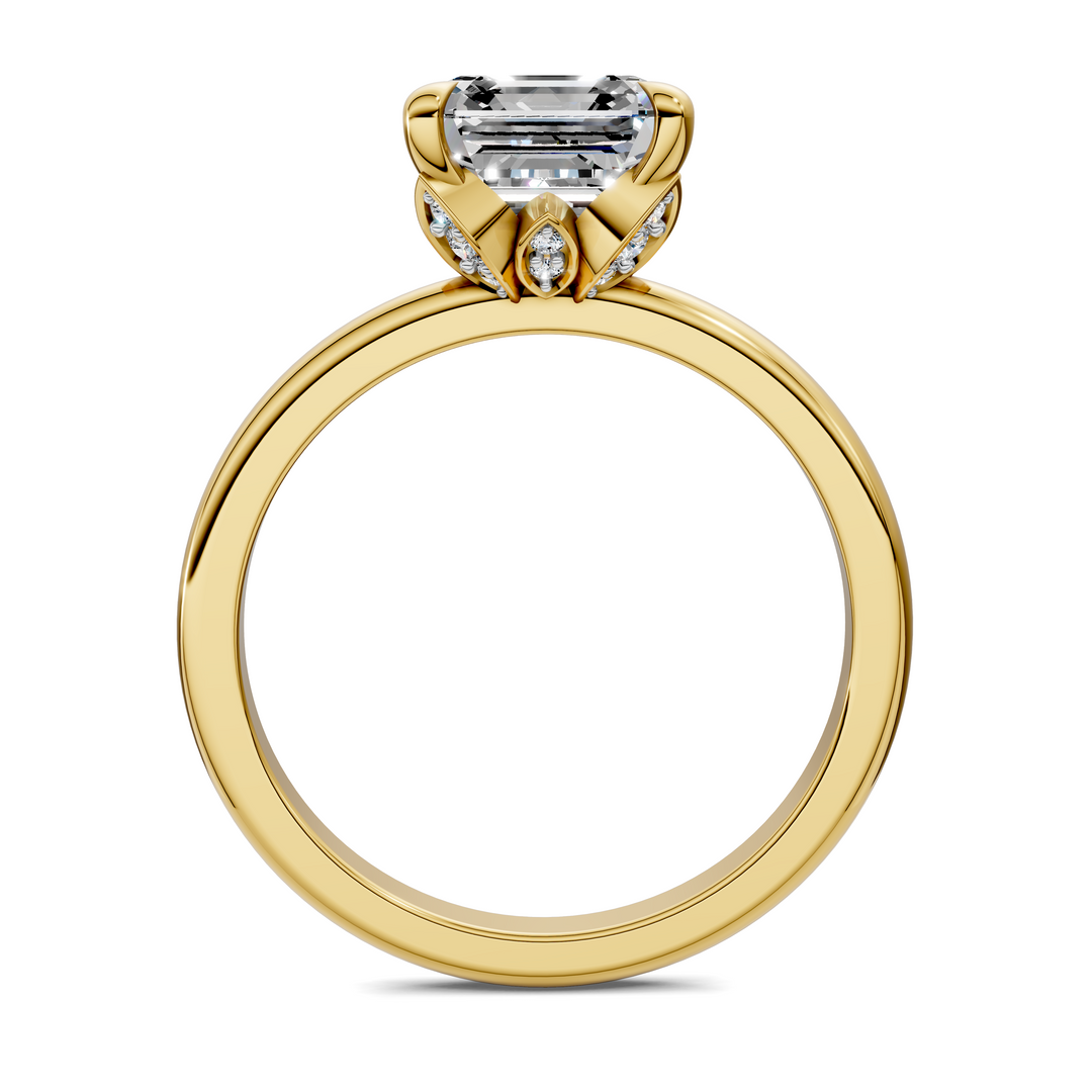 Solana Leaf Accent Ring