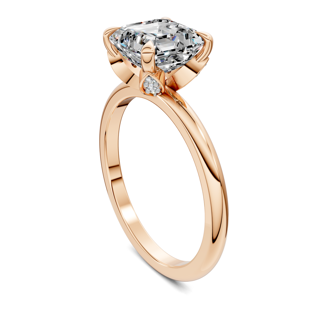 Solana Leaf Accent Ring