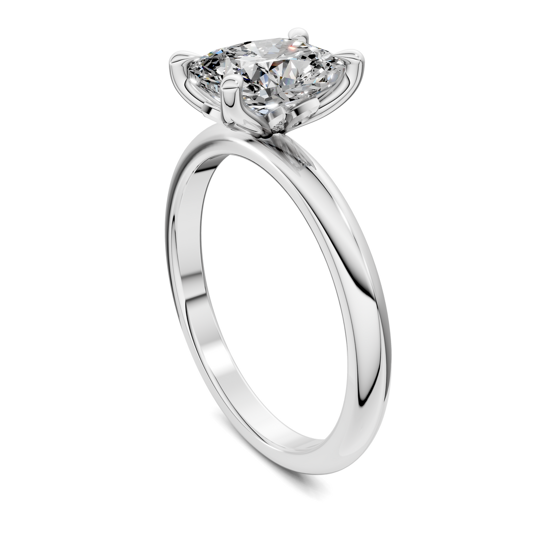 Marquita Floral Basket Ring Setting