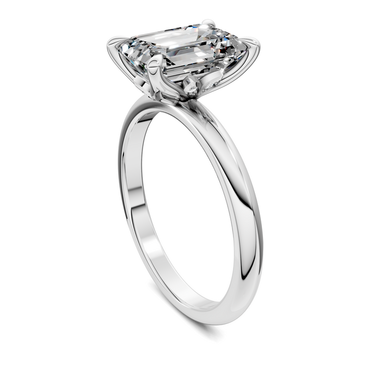 Marquita Floral Basket Ring Setting