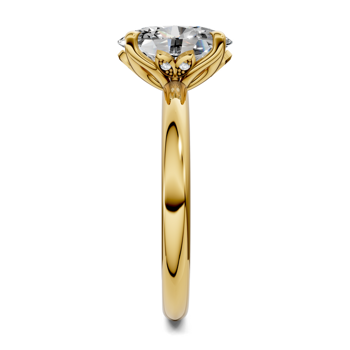 Marquita Floral Basket Ring