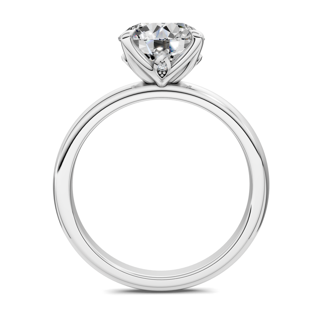 Marquita Floral Basket Ring Setting
