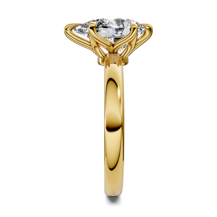 Riley Six Prong Solitaire Ring Setting