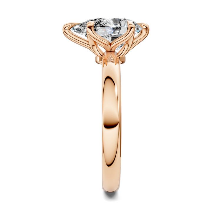 Riley Six Prong Solitaire Ring