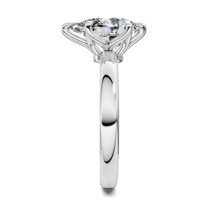 Riley Six Prong Solitaire Ring