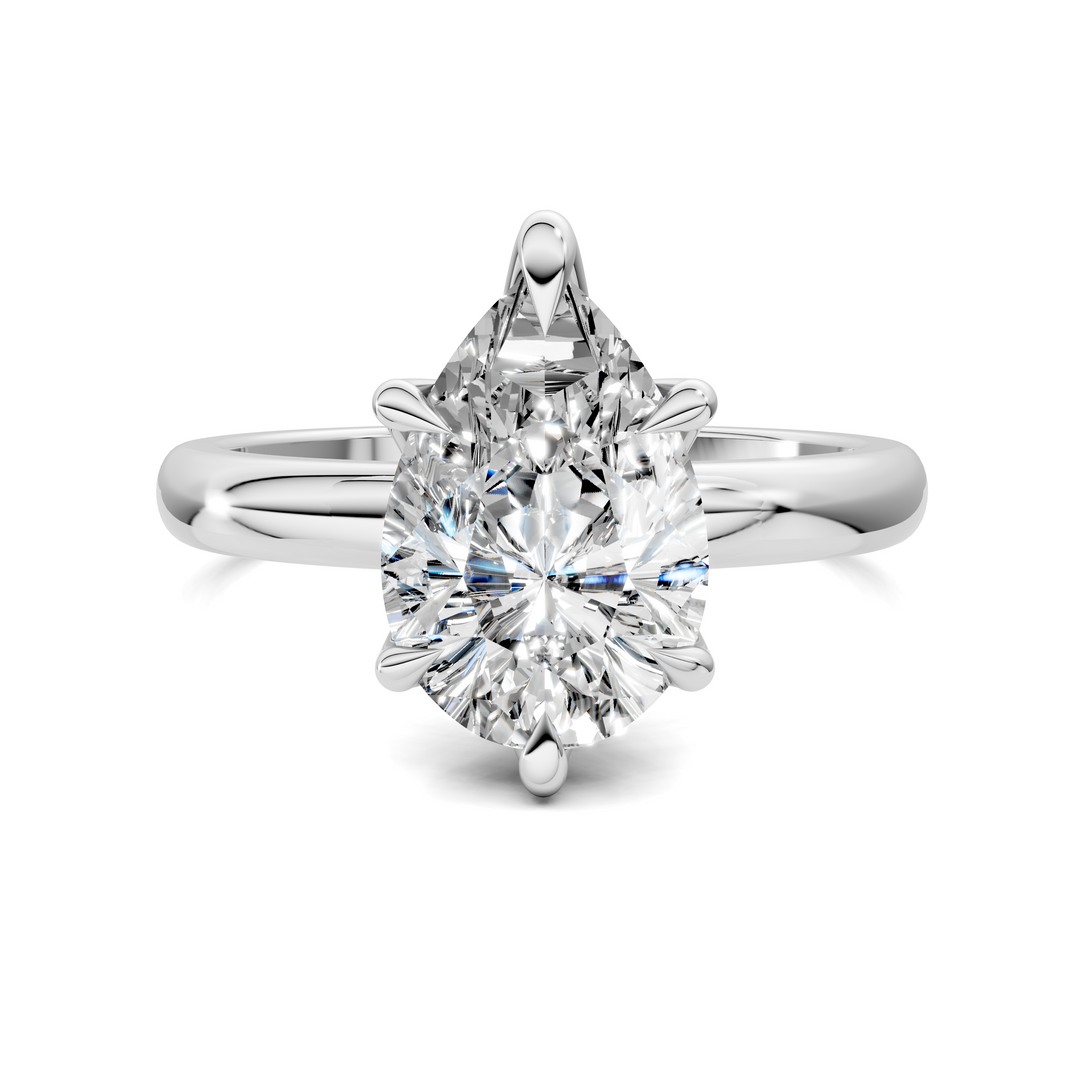 Riley Six Prong Solitaire Ring