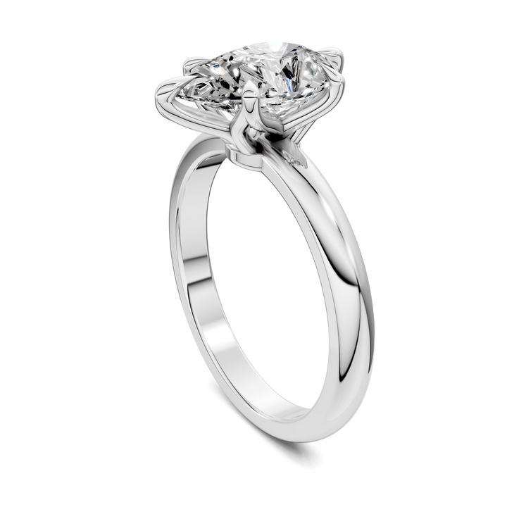 Riley Six Prong Solitaire Ring