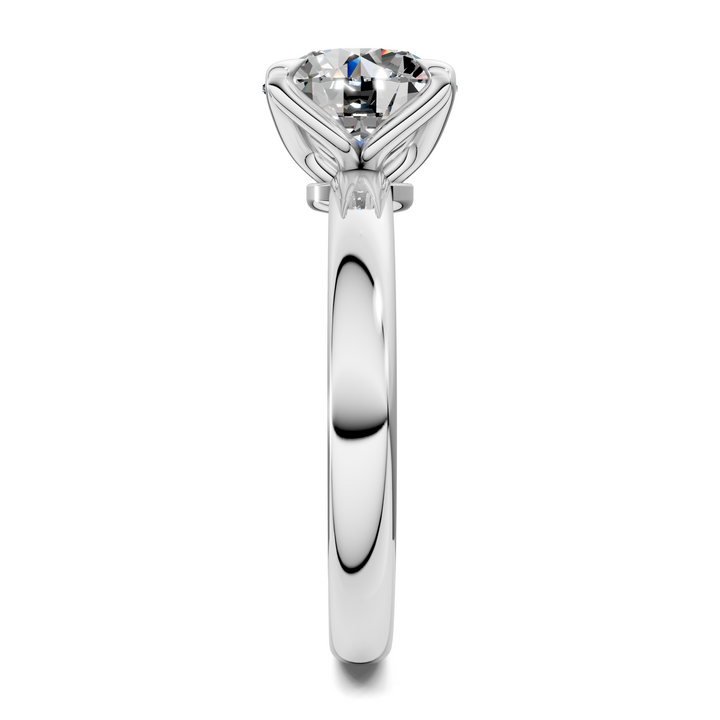 Riley Six Prong Solitaire Ring