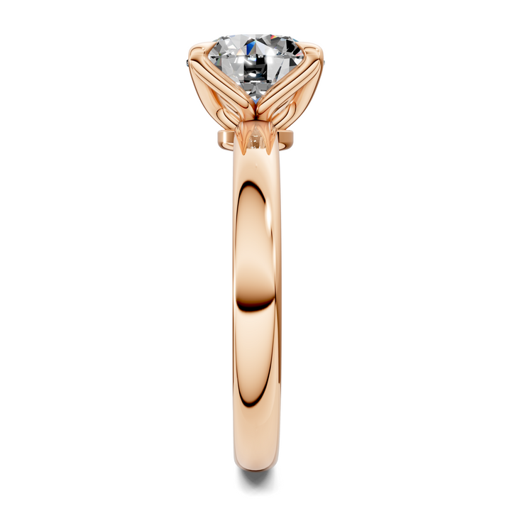 Riley Six Prong Solitaire Ring