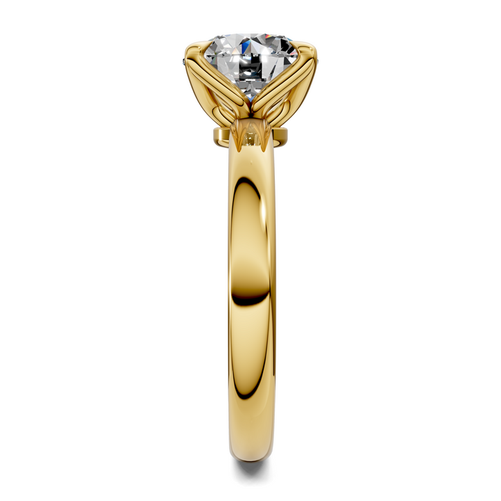 Riley Six Prong Solitaire Ring