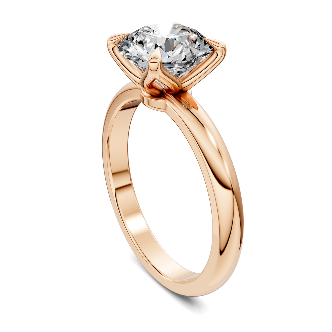 Riley Six Prong Solitaire Ring