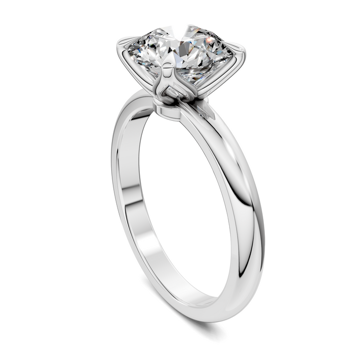 Riley Six Prong Solitaire Ring