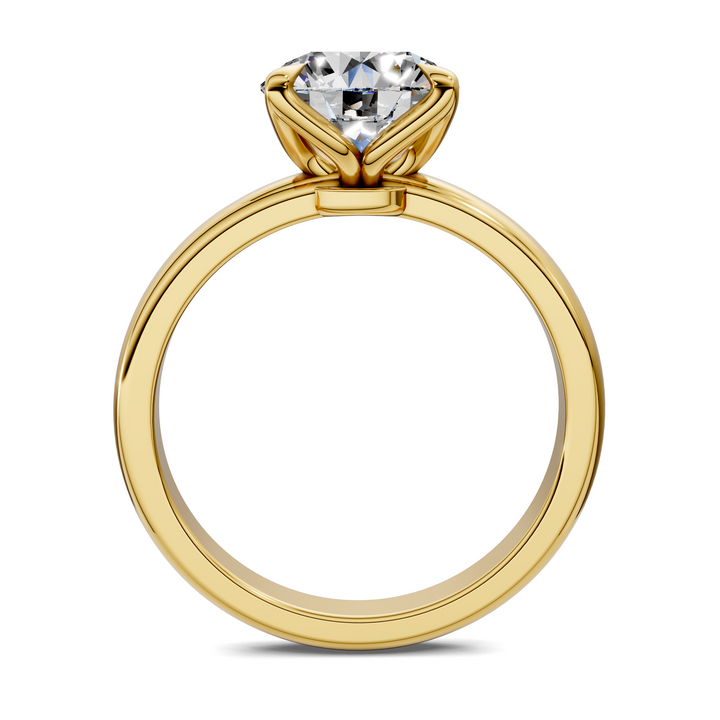 Riley Six Prong Solitaire Ring