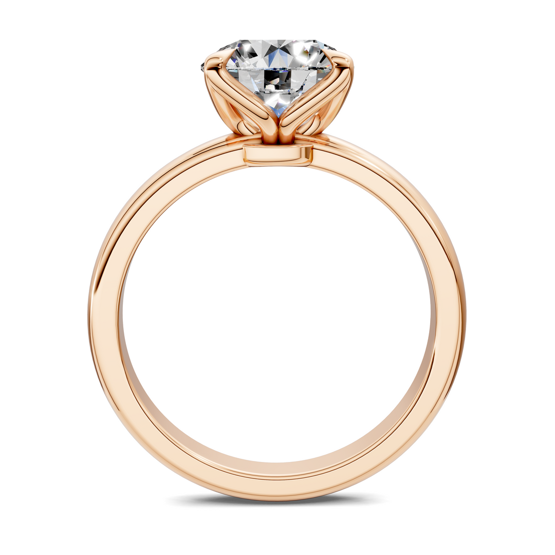 Riley Six Prong Solitaire Ring