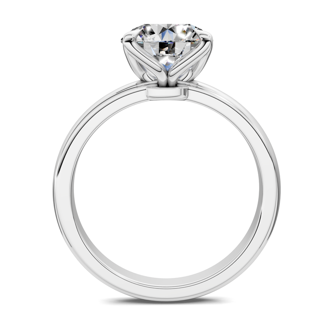 Riley Six Prong Solitaire Ring