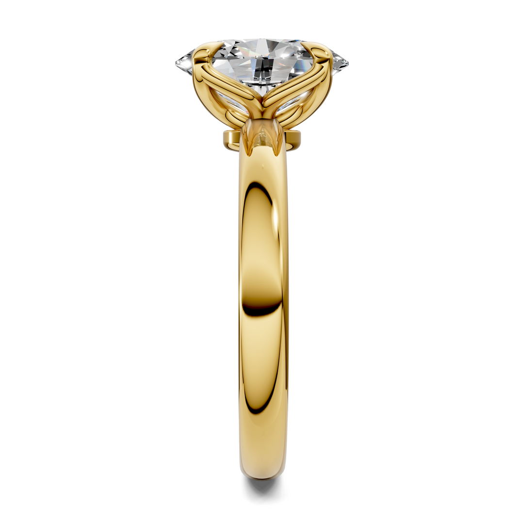 Riley Six Prong Solitaire Ring