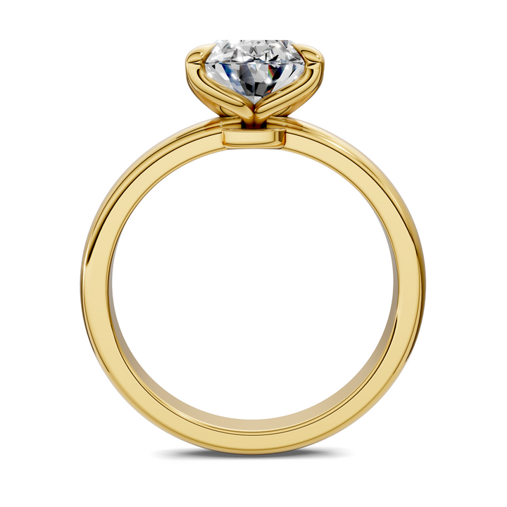 Riley Six Prong Solitaire Ring
