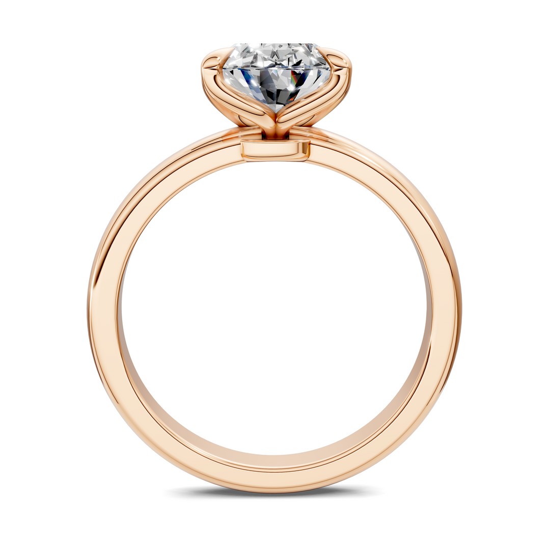 Riley Six Prong Solitaire Ring