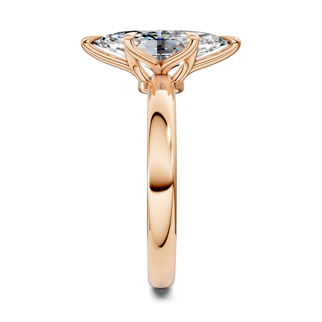 Riley Six Prong Solitaire Ring