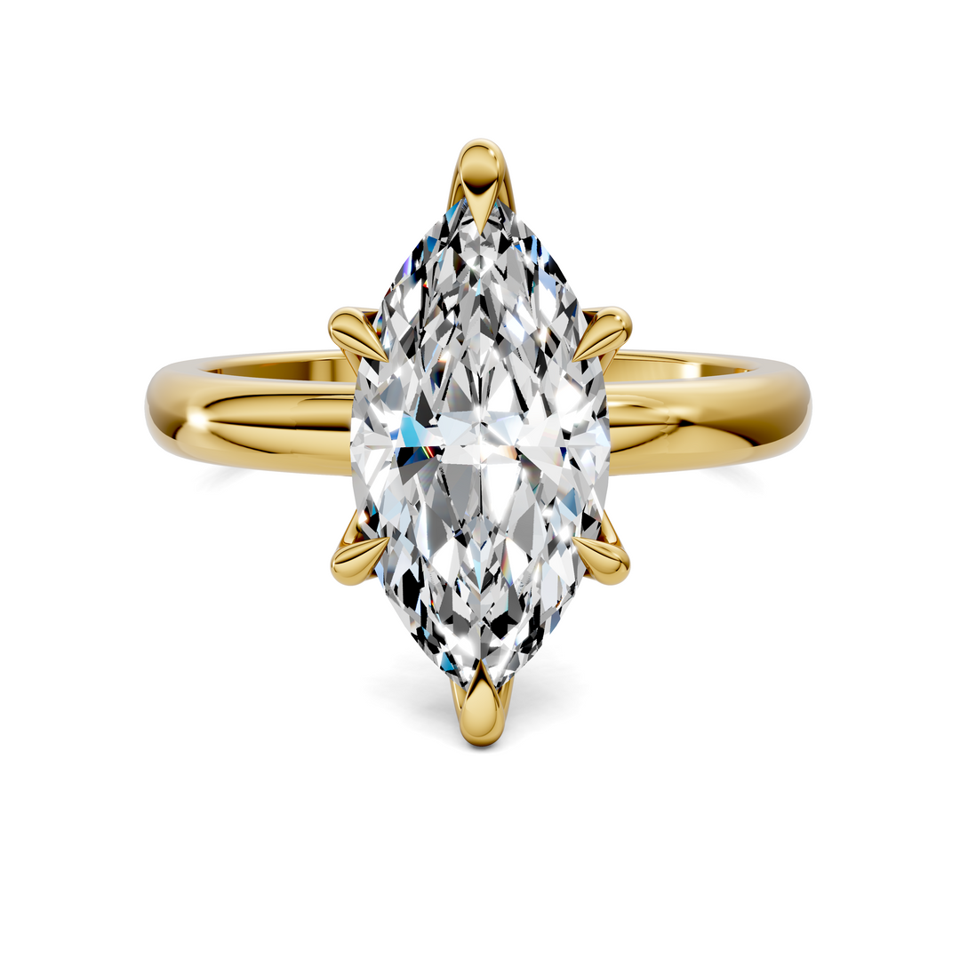 Riley Six Prong Solitaire Ring