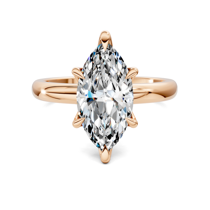 Riley Six Prong Solitaire Ring