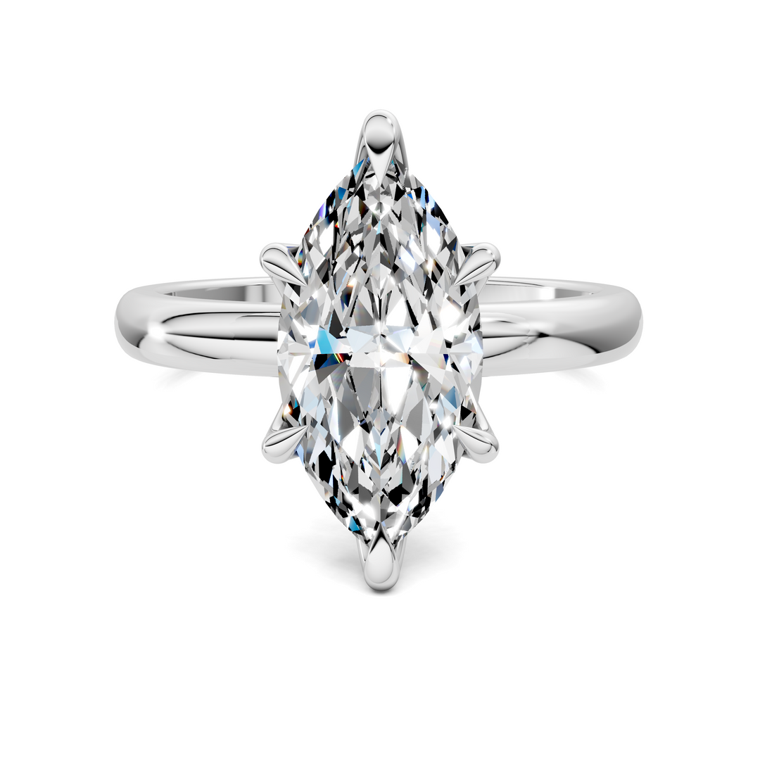 Riley Six Prong Solitaire Ring