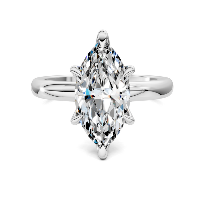 Riley Six Prong Solitaire Ring