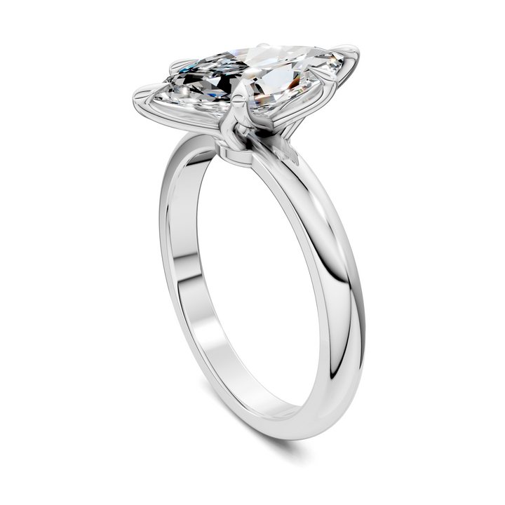 Riley Six Prong Solitaire Ring
