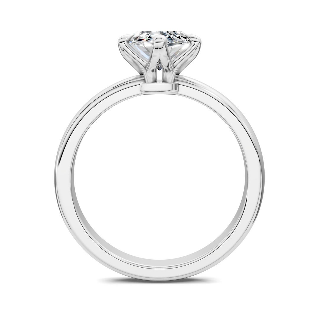 Riley Six Prong Solitaire Ring