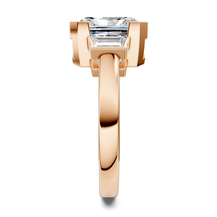 Lakelynn Bezel Three Stone Ring