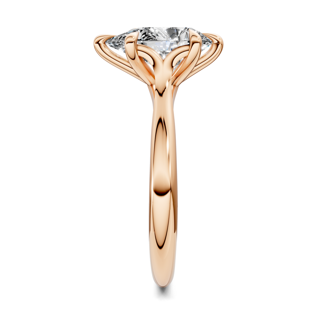 Chrystal Cathedral Solitaire Ring Setting
