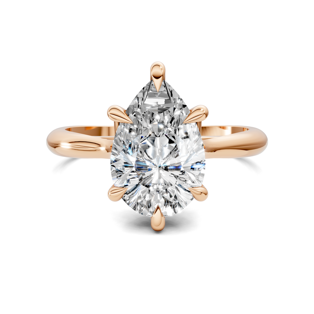Chrystal Cathedral Solitaire Ring