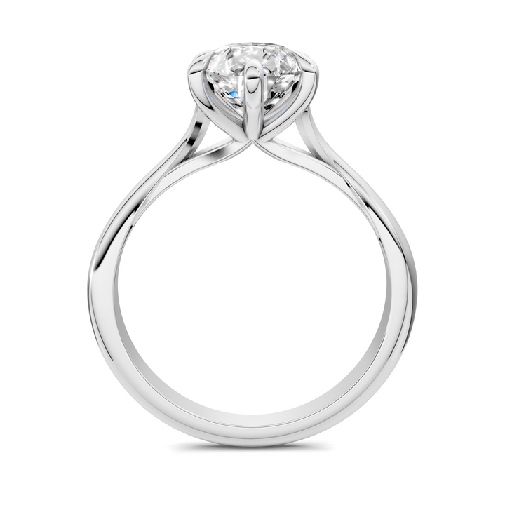 Chrystal Cathedral Solitaire Ring