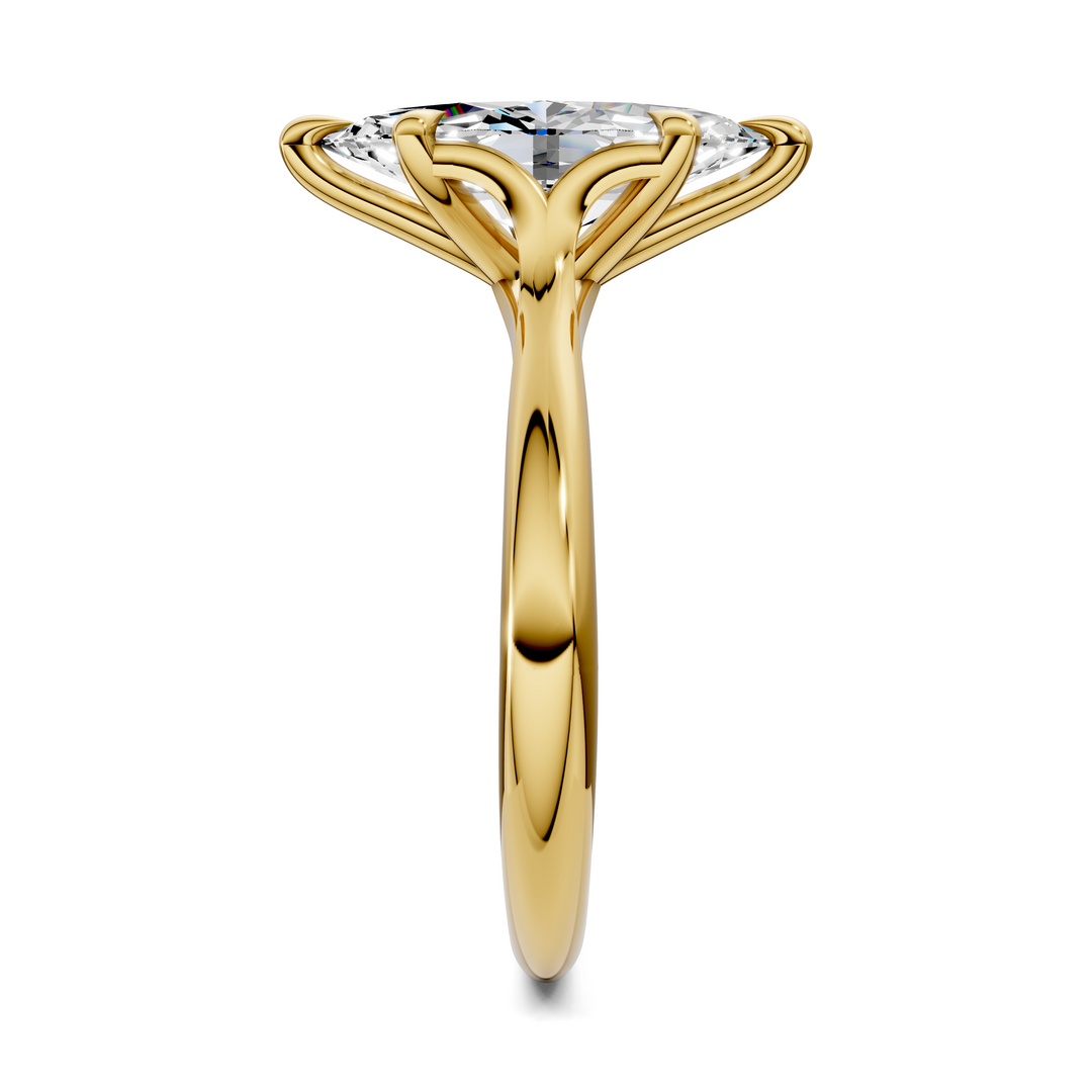 Chrystal Cathedral Solitaire Ring