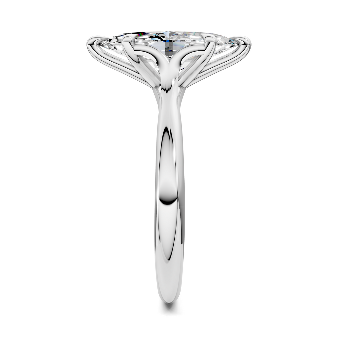 Chrystal Cathedral Solitaire Ring Setting