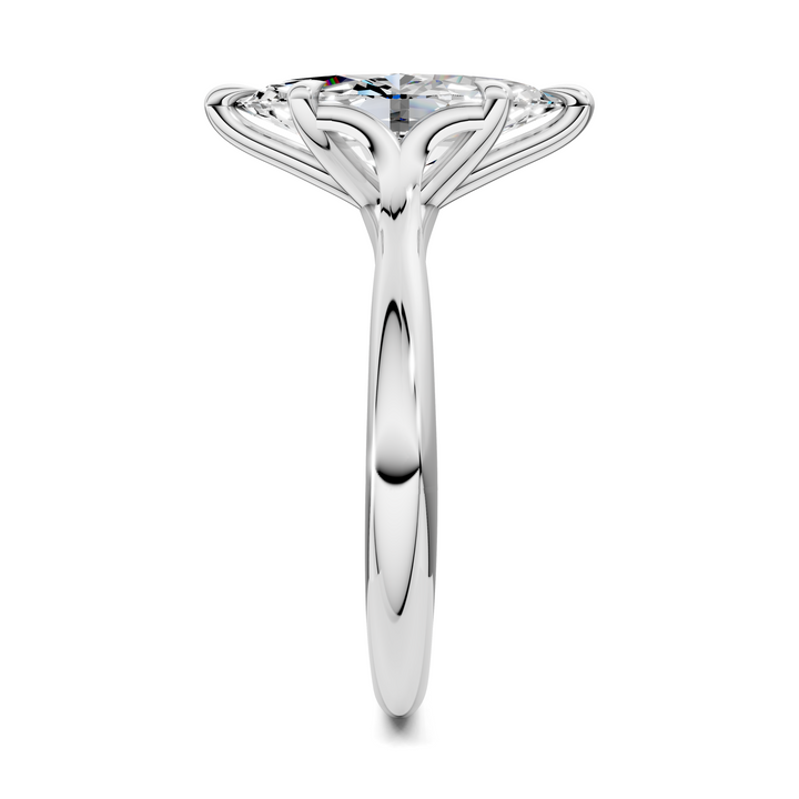 Chrystal Cathedral Solitaire Ring Setting