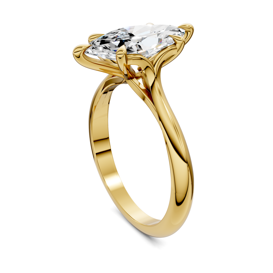 Chrystal Cathedral Solitaire Ring Setting