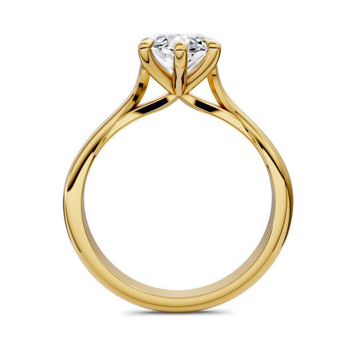 Chrystal Cathedral Solitaire Ring
