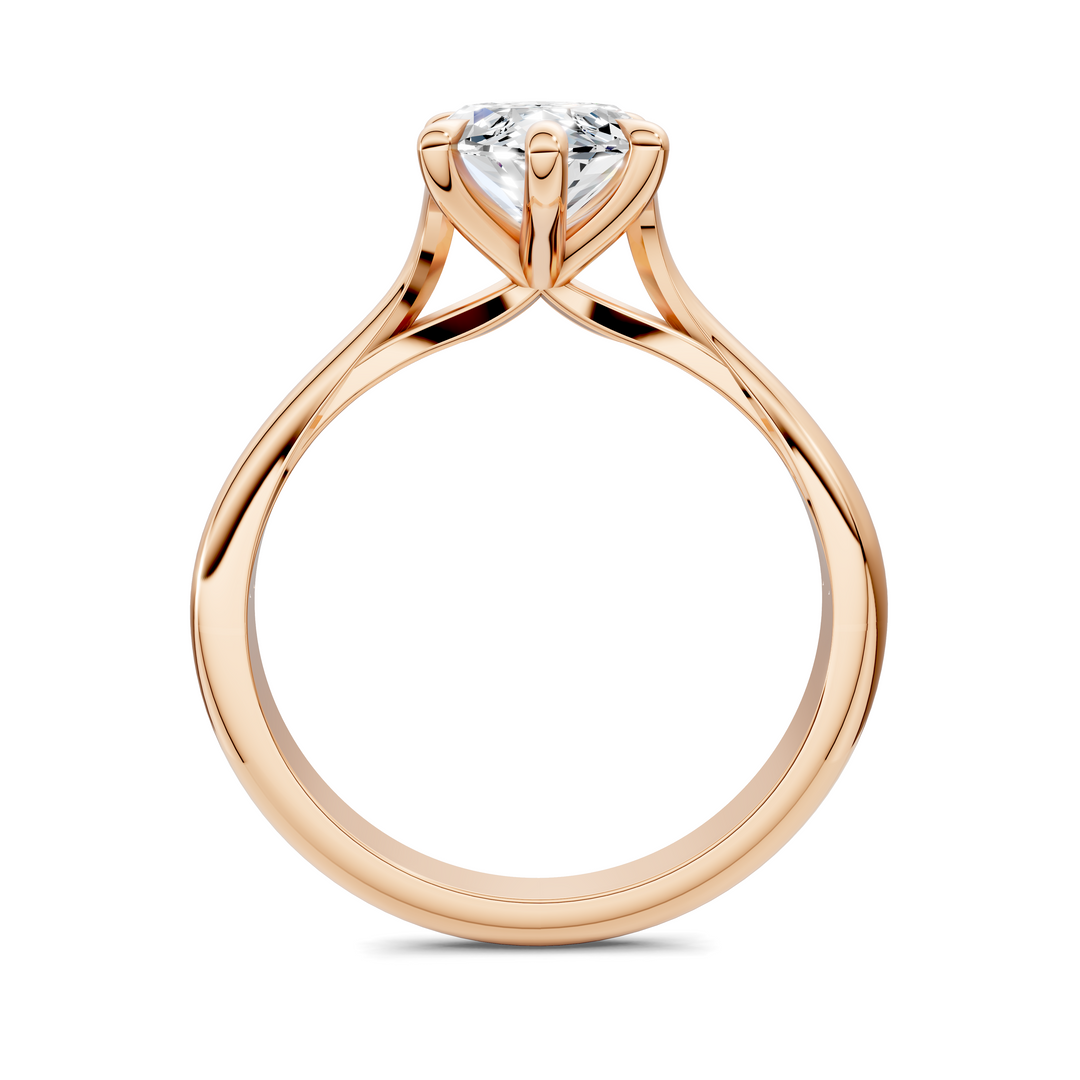 Chrystal Cathedral Solitaire Ring Setting