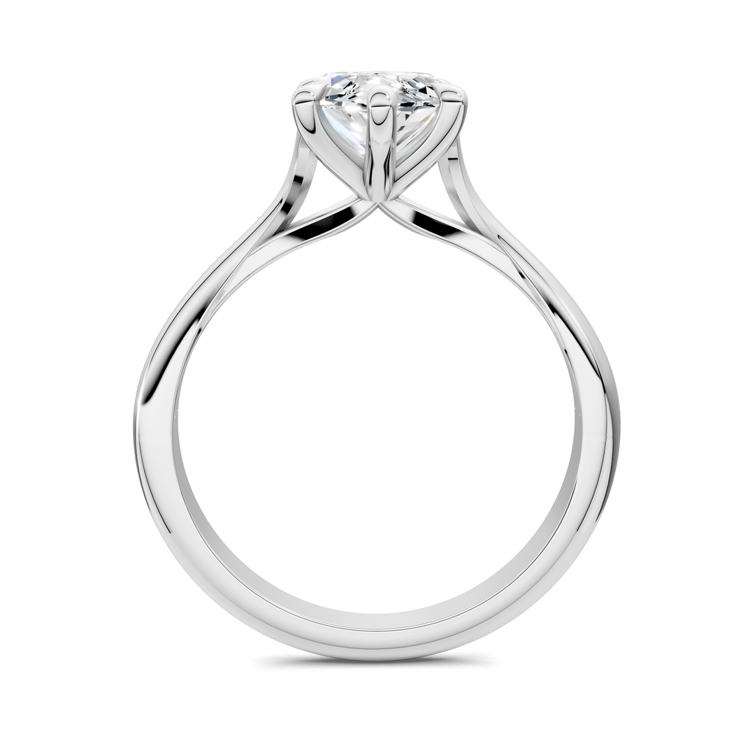 Chrystal Cathedral Solitaire Ring
