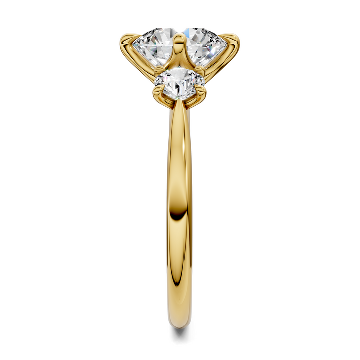 Taryn Three Stone Ring