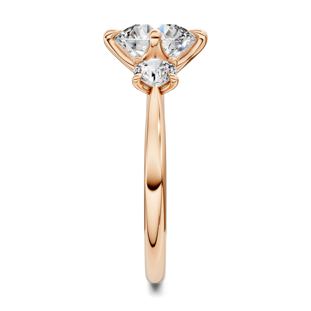 Taryn Three Stone Ring